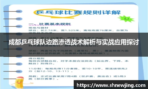 成都乒乓球队边路渗透战术解析与实战应用探讨